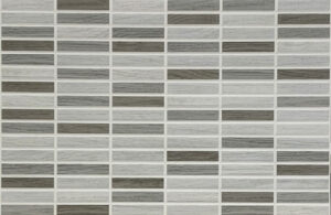 Rivestimento Mosaico Wood Grigio 25X37,5 Cod.349818